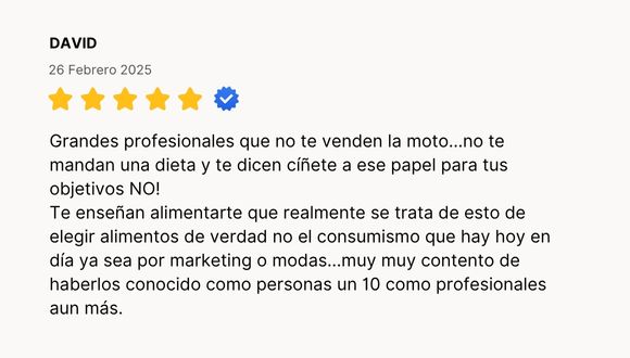 Reseña DAVID