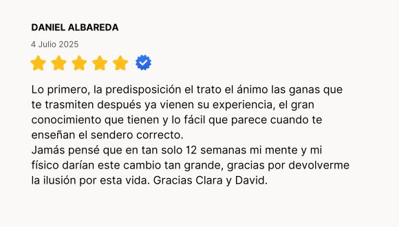 Reseña Daniel Albareda